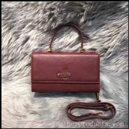 2018 newest design original manufacturer lady classical leather handbag